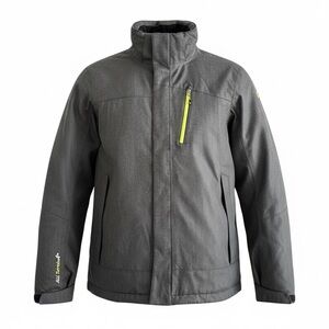 Killtec All Terrain Men’s Waterproof Ski Jacket | Size L | Gray - No hood